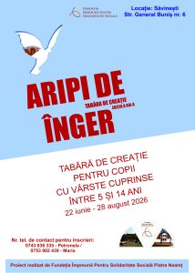 Bucurie, prietenie și experiențe de neuitat în seria a II-a a Taberei „Aripi de Înger” Bucurie, prietenie și experiențe de neuitat în seria a II-a a Taberei „Aripi de Înger”